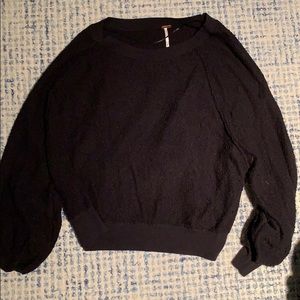 NWOT Free People black sweater, M